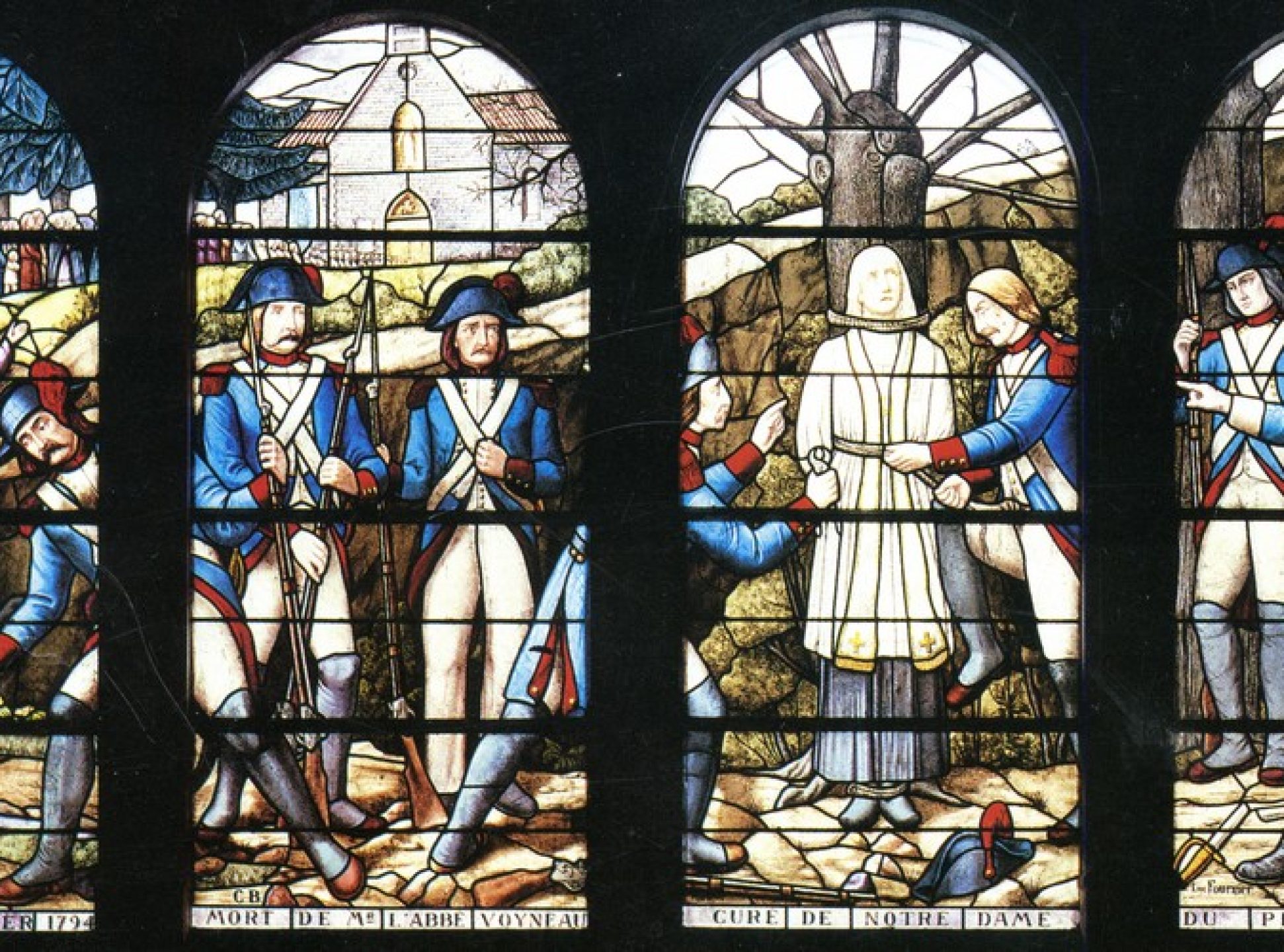 Martyre de l'abbé Voyneau (Les Lucs-sur-Boulogne)